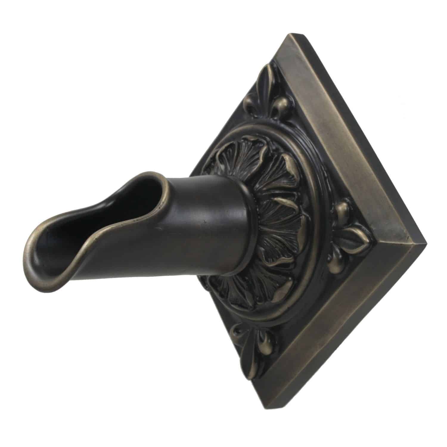 Fountains USA Oak Leaf Scupper with Diamond Backplate