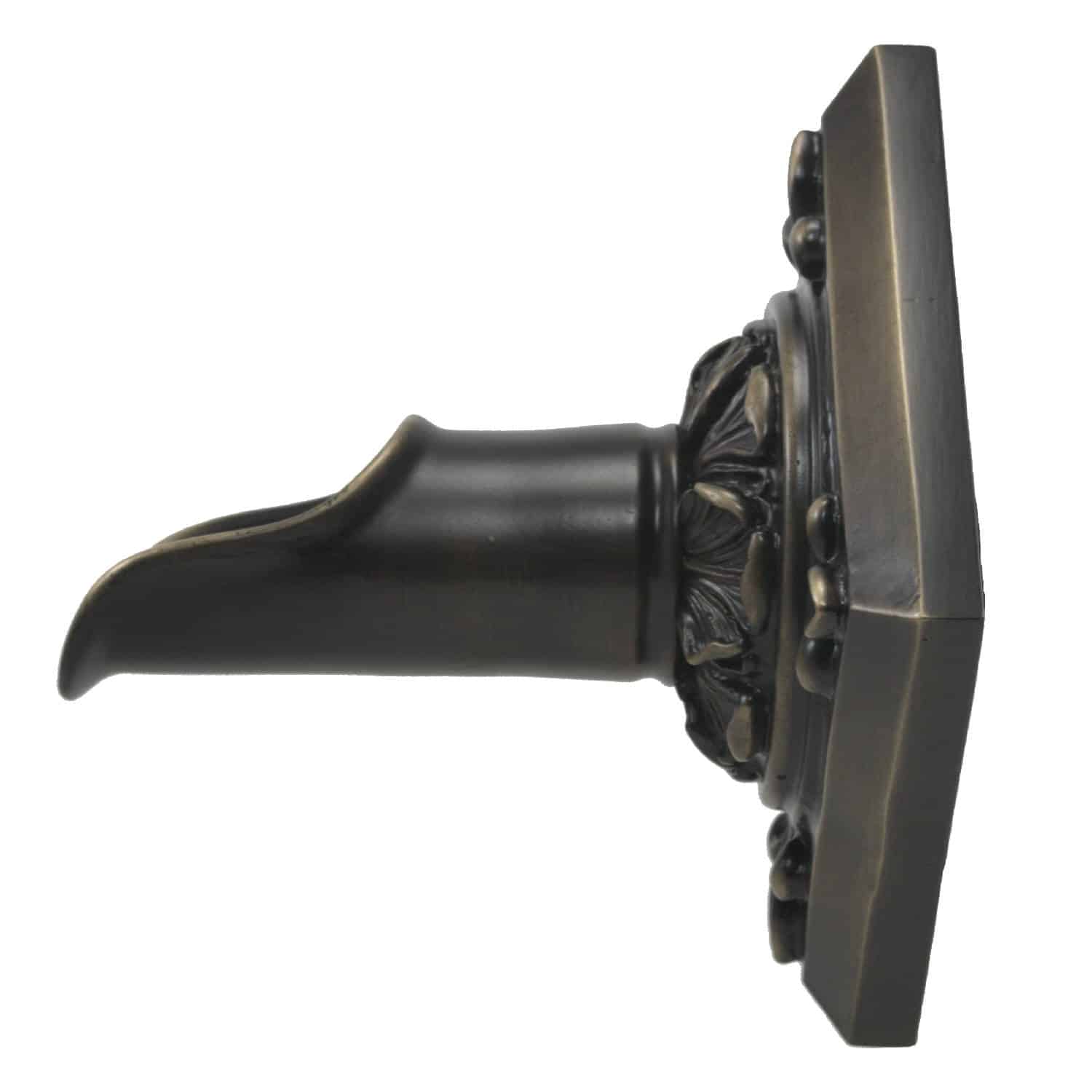Fountains USA Oak Leaf Scupper with Diamond Backplate