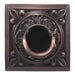 Fountains USA Oak Leaf Scupper with Square Backplate
