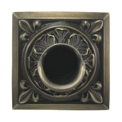 Fountains USA Oak Leaf Scupper with Square Backplate