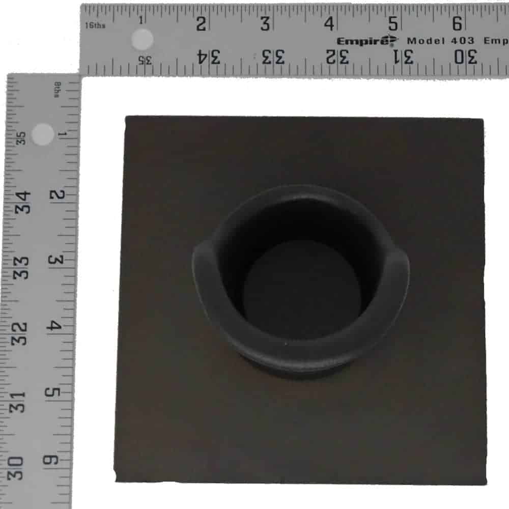 Fountains USA Roman Scupper with Square Backplate