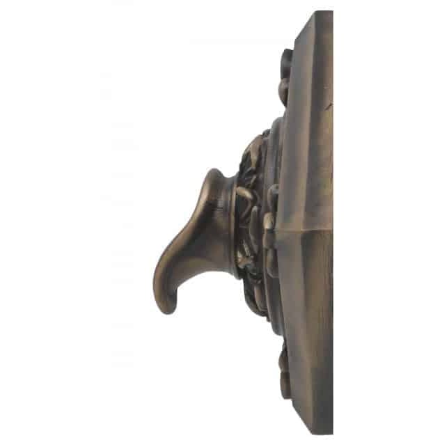 Fountains USA Short Oak Leaf Scupper with Diamond Backplate