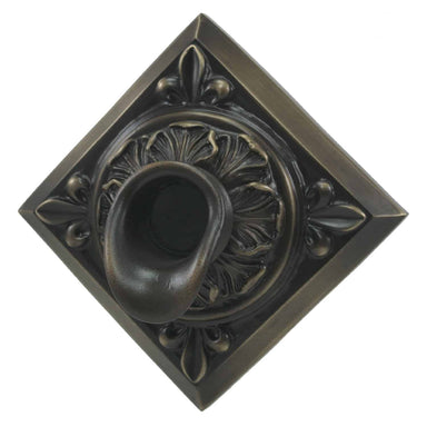 Fountains USA Short Oak Leaf Scupper with Diamond Backplate