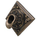 Fountains USA Short Oak Leaf Scupper with Diamond Backplate