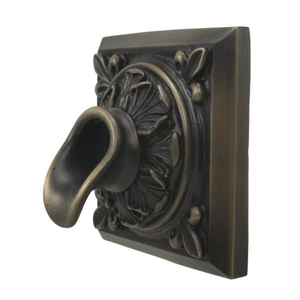Fountains USA Short Oak Leaf Scupper with Square Backplate