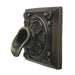 Fountains USA Short Oak Leaf Scupper with Square Backplate