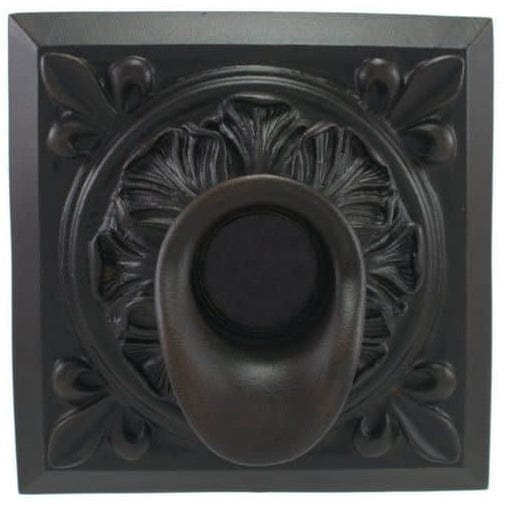 Fountains USA Short Oak Leaf Scupper with Square Backplate