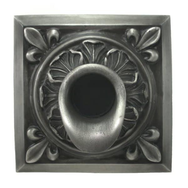 Fountains USA Short Oak Leaf Scupper with Square Backplate