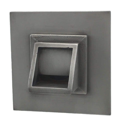 Fountains USA Short Square Scupper with Square Backplate