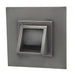 Fountains USA Short Square Scupper with Square Backplate