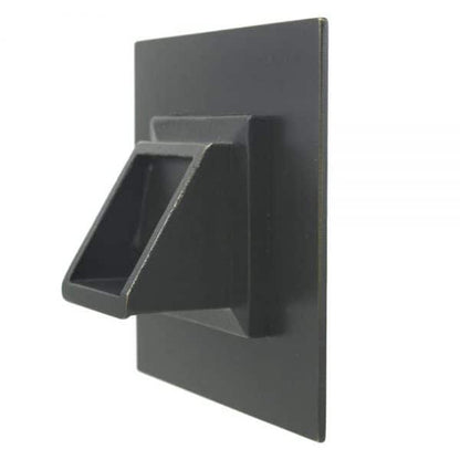 Fountains USA Short Square Scupper with Square Backplate