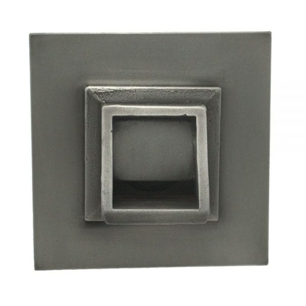 Fountains USA Short Square Scupper with Square Backplate