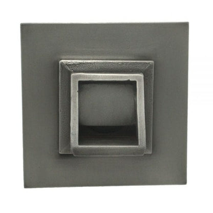 Fountains USA Short Square Scupper with Square Backplate