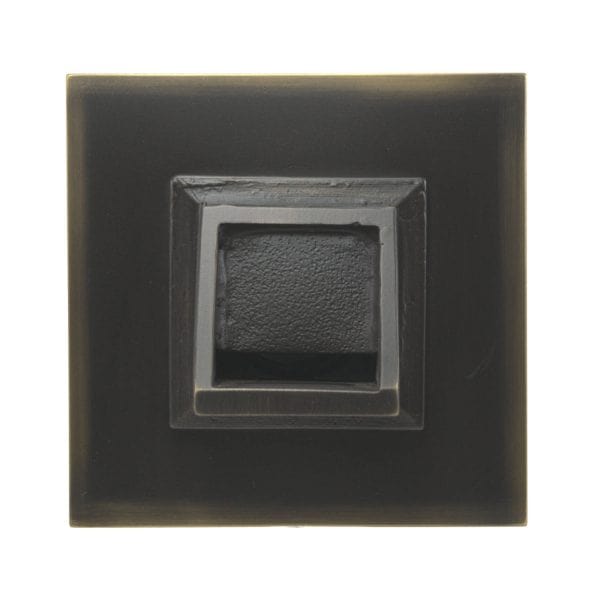Fountains USA Short Square Scupper with Square Backplate