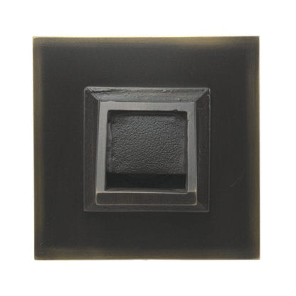 Fountains USA Short Square Scupper with Square Backplate