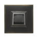 Fountains USA Short Square Scupper with Square Backplate