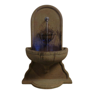 Giannini Garden Absolute Cast Stone Outdoor Wall Fountain 1718