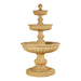 Giannini Garden AcquaSparta 3-Tier Cast Stone Outdoor Courtyard Fountain