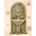 Giannini Garden Amalfi Outdoor Wall Fountain 1135 1135