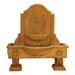 Giannini Garden Anduze Cast Stone Outdoor Garden Wall Fountain with 2 Basins
