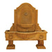 Giannini Garden Anduze Cast Stone Outdoor Garden Wall Fountain with 2 Basins