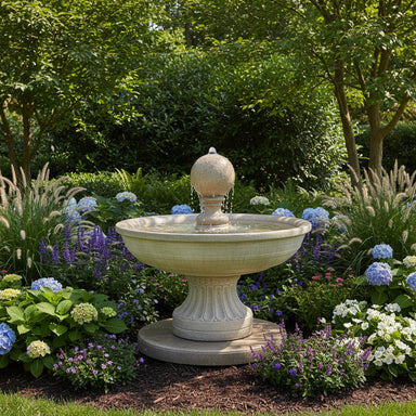Giannini Garden Aquarum Cast Stone Outdoor Garden Fountain 1021