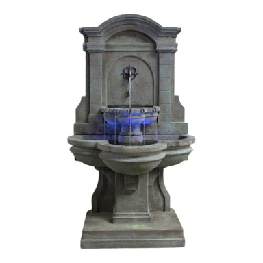 Giannini Garden Arbois Cast Stone Outdoor Garden Wall Fountain 1713