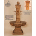 Giannini Garden Avignon Cast Stone Grand Outdoor Courtyard Fountain