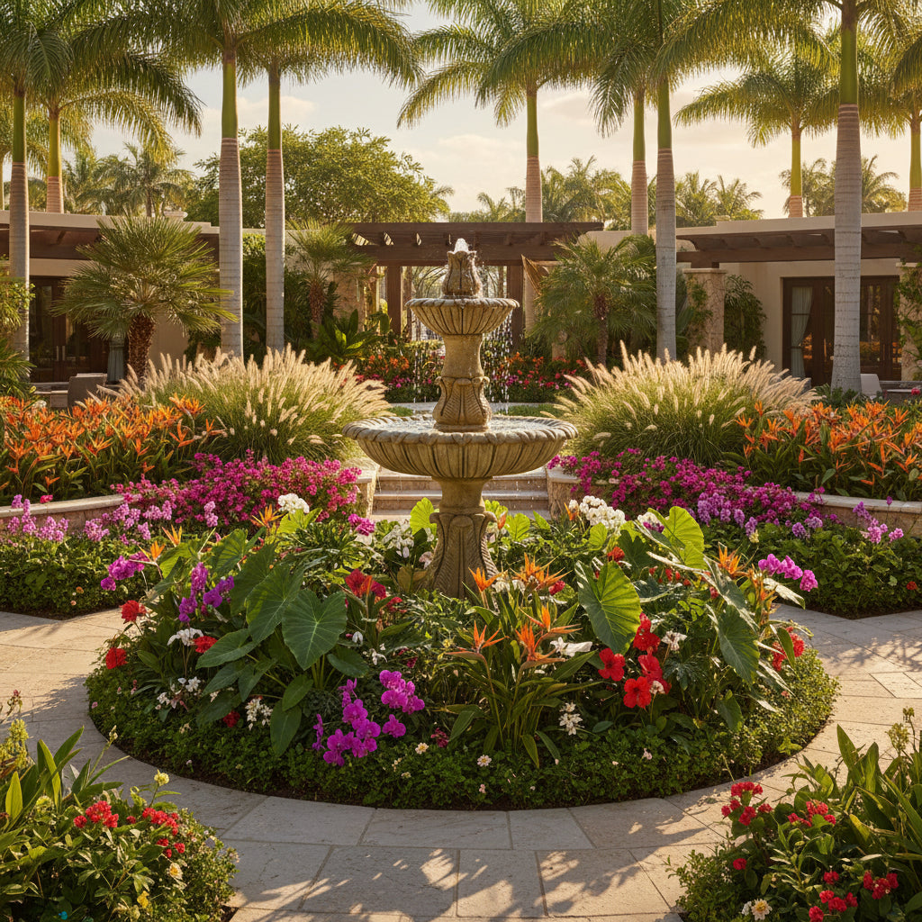 Giannini Garden Calanthia 2-Tier Cast Stone Outdoor Garden Fountain