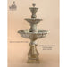 Giannini Garden Calanthia 3-Tier Cast Stone Outdoor Garden Fountain 1679 1679