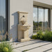 Giannini Garden Calistoga Outdoor Wall Fountain in GFRC 1835 1835