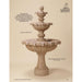 Giannini Garden Chateau 3-Tier Cast Stone Outdoor Courtyard Fountain 1162 1162