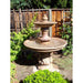 Giannini Garden Chelsea Garden Cast Stone Outdoor Fountain 105 GG-105