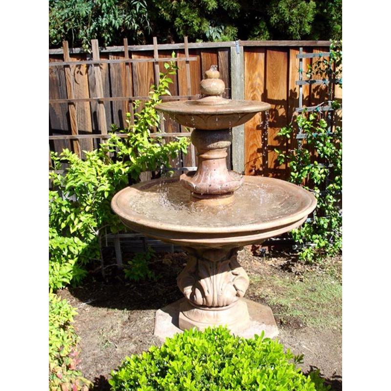 Giannini Garden Chelsea Garden Cast Stone Outdoor Fountain 105 GG-105