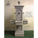 Giannini Garden Columnaris Cast Stone Outdoor Courtyard Fountain 719 1719