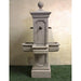 Giannini Garden Columnaris Cast Stone Outdoor Courtyard Fountain 719 1719