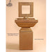Giannini Garden Contempo Cast Stone Square Outdoor Garden Fountain 1628 1628