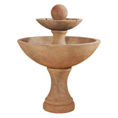 Giannini Garden Doppia Outdoor Courtyard Fountain 1585 1585