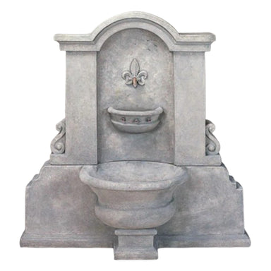Giannini Garden Flaminia Cast Stone Outdoor Wall Fountain 1063 1063