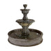 Giannini Garden Florica Cast Stone Brevis Outdoor Courtyard Fountain with Basin 1699 1699