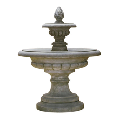 Giannini Garden Fontana Grande 2-Tier Cast Stone Outdoor Fountain 1168 1168