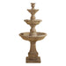 Giannini Garden Gaetana 3-Tier Cast Stone Outdoor Courtyard Fountain 1621 1621