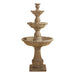 Giannini Garden Gaetana 3-Tier Cast Stone Outdoor Courtyard Fountain 1621 1621