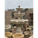 Giannini Garden Gardenia 3-Tier Cast Stone Outdoor Courtyard Fountain