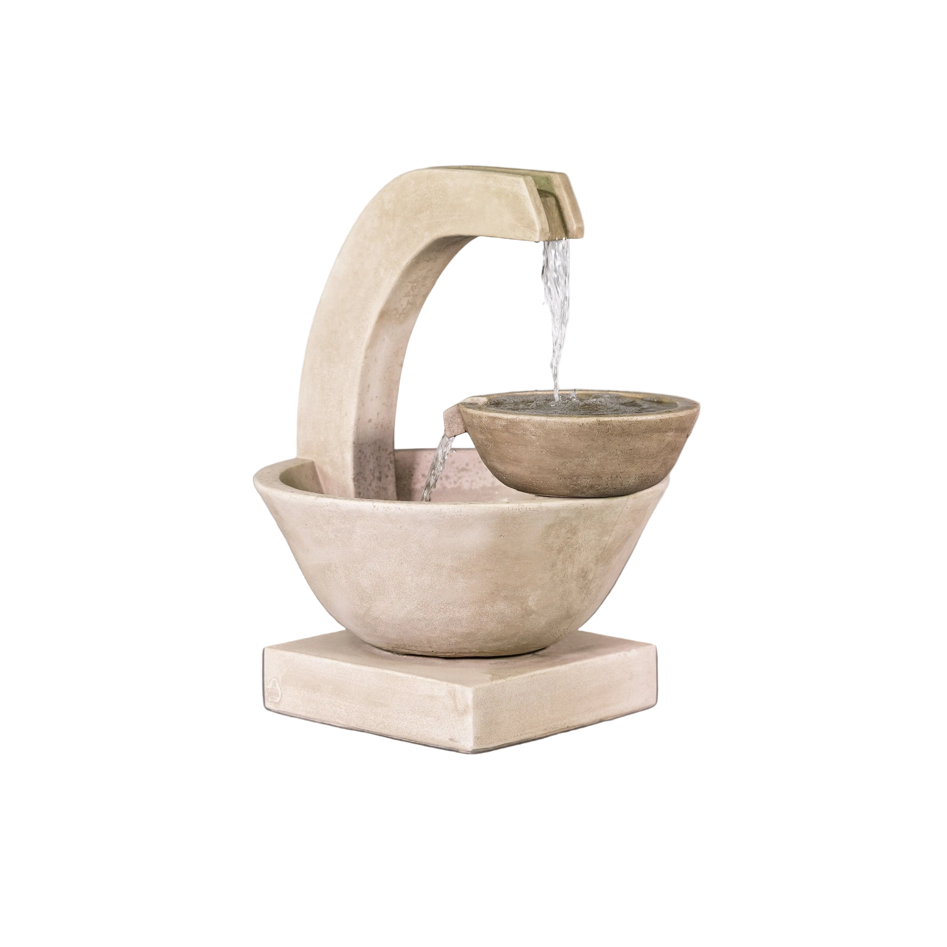 Giannini Garden Genesis Cast Stone Outdoor Garden Fountain 1833