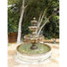 Giannini Garden Jardin 3-Tier Cast Stone Outdoor Courtyard Fountain with Basin 1281