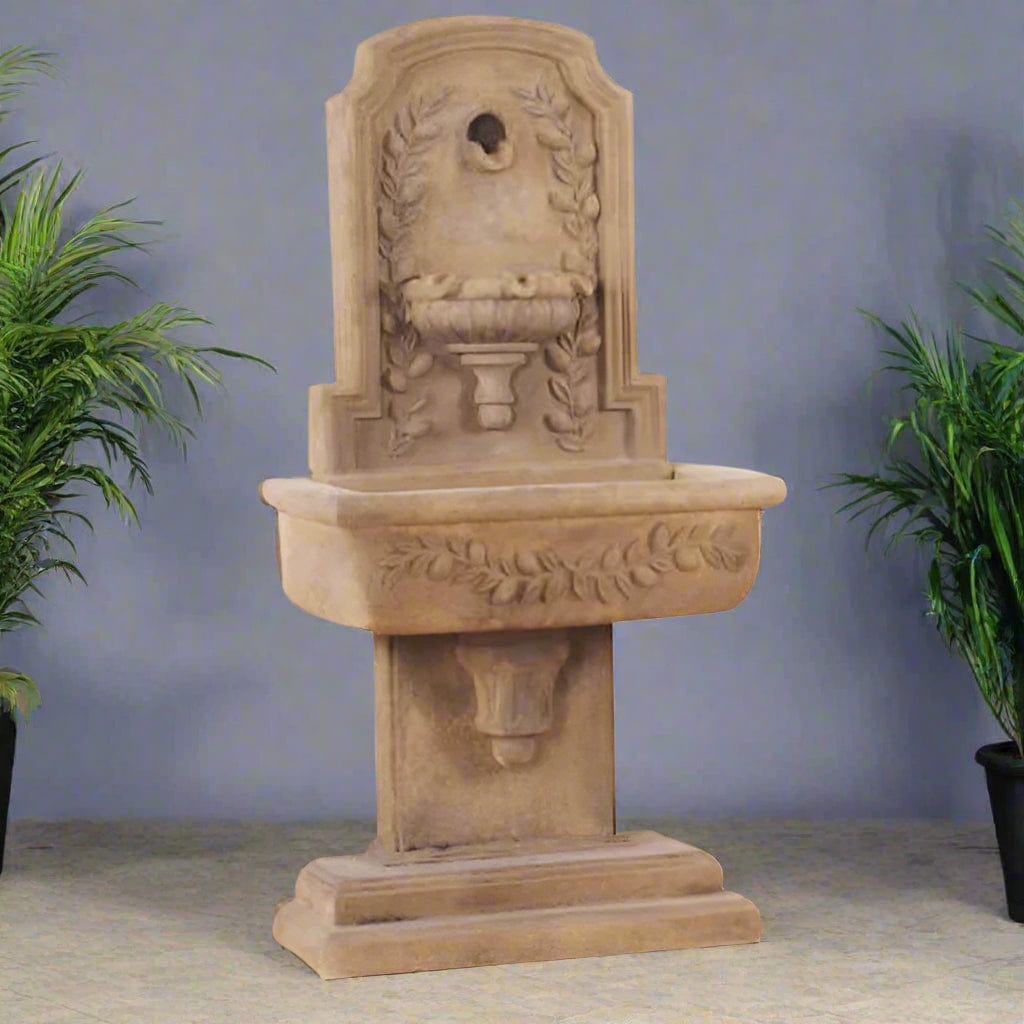 Giannini Garden Lemon Lavado Wall Fountain 1207 GG-1207
