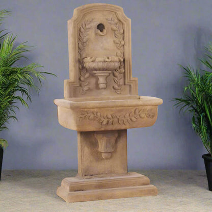 Giannini Garden Lemon Lavado Wall Fountain 1207 GG-1207