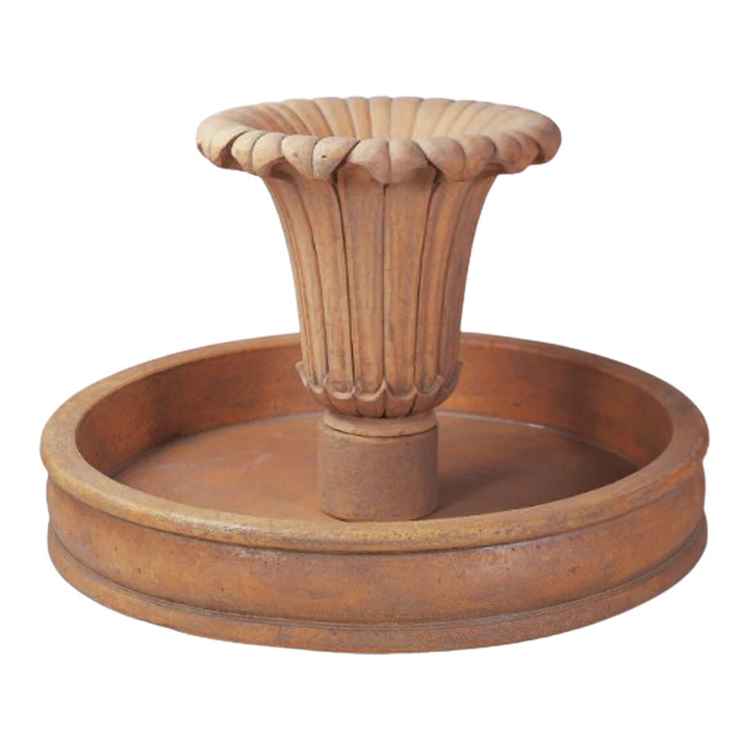 Giannini Garden Lillium Outdoor Courtyard Fountain with Basin 1025 1025