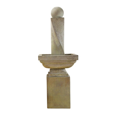 Giannini Garden Mod Twist Outdoor Fountain